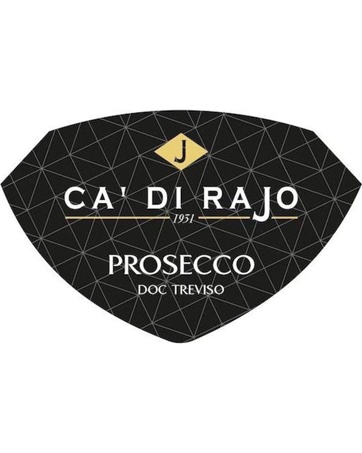 Ca' di Rajo Treviso Prosecco Extra Dry Front Label