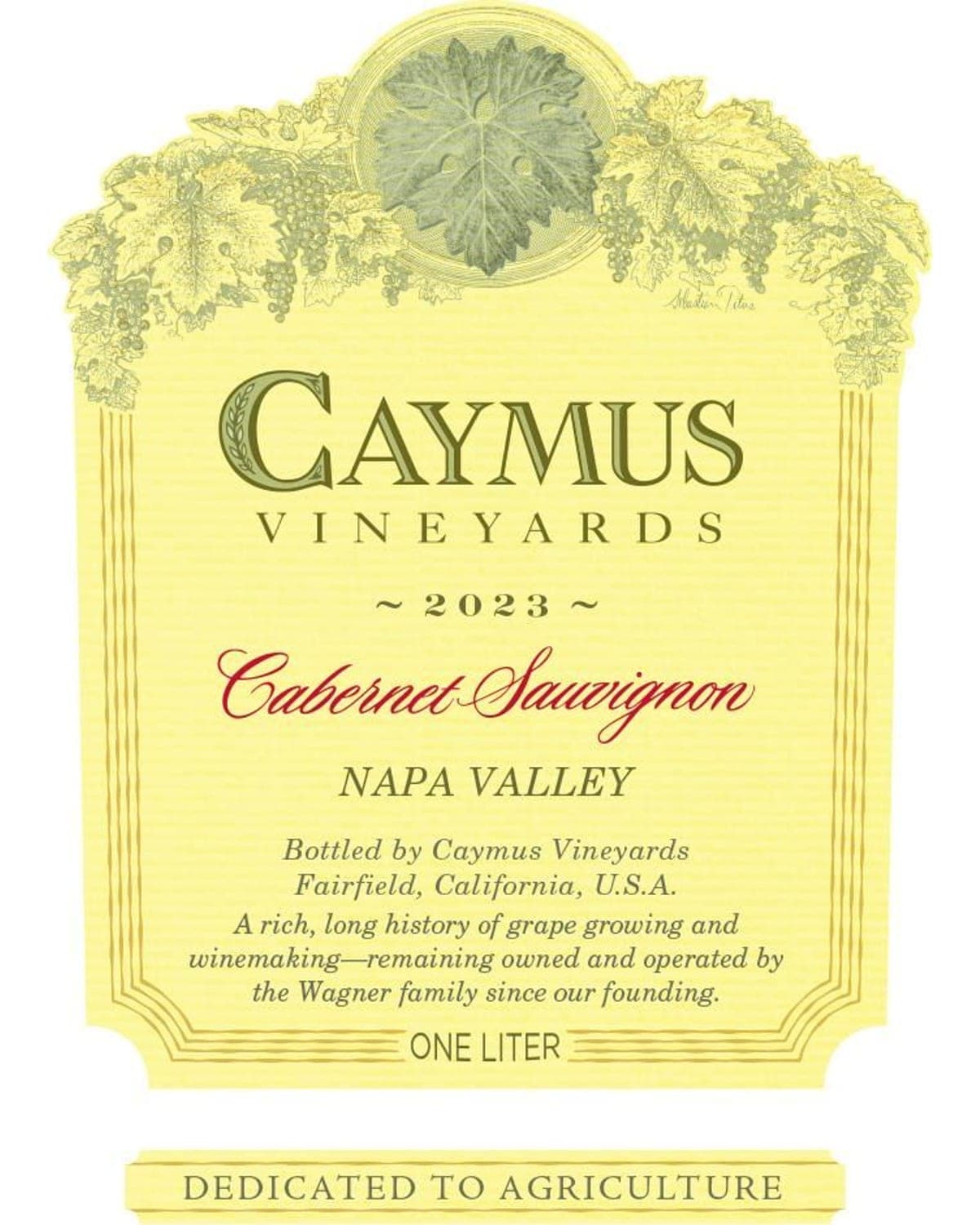Caymus Cabernet Sauvignon Napa Valley Red 2023 | 1l