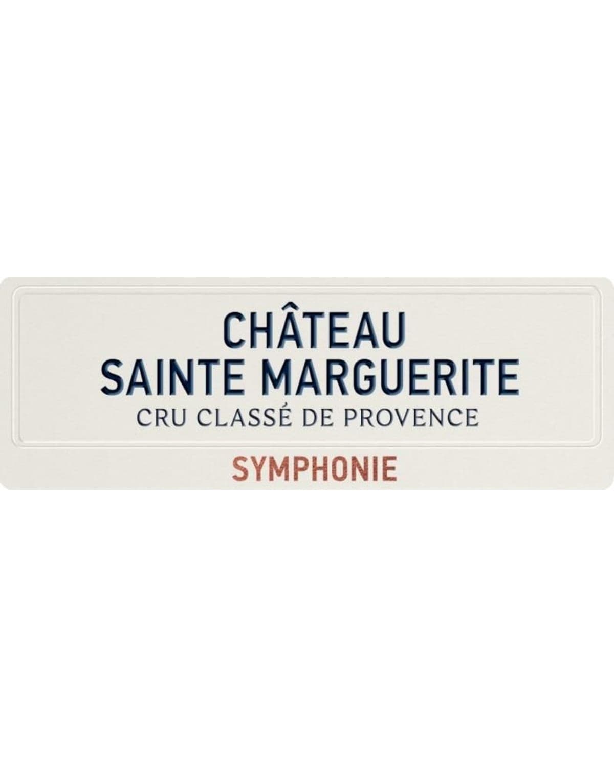 Chateau Sainte Marguerite Symphonie Rose 2024 Front Label