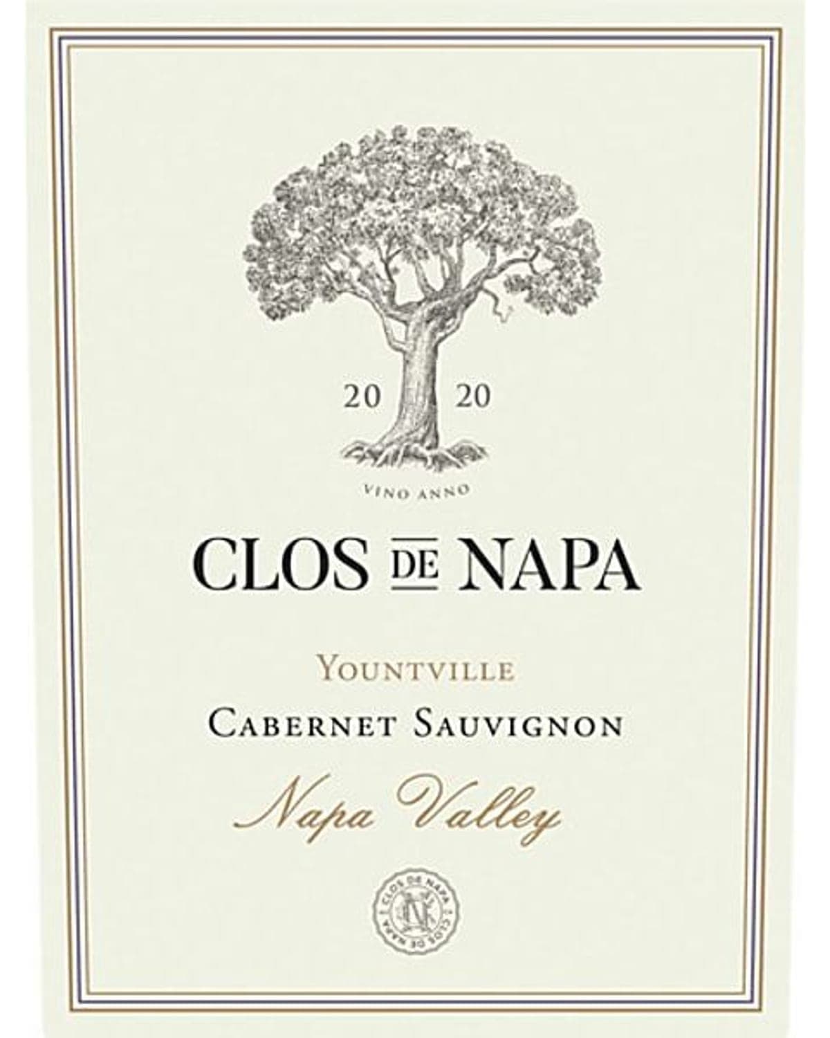 Clos de Napa Cabernet Sauvignon Yountville Red 2020 | 750ml