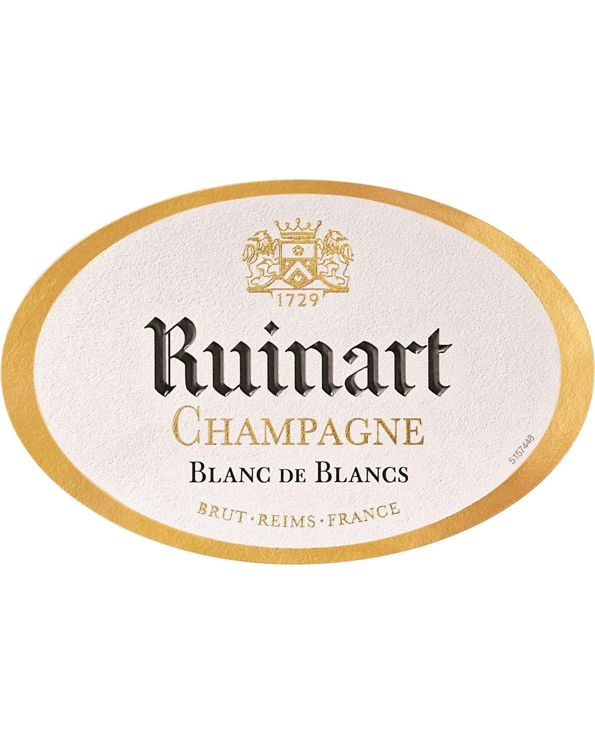 Ruinart Brut Blanc de Blancs Front Label