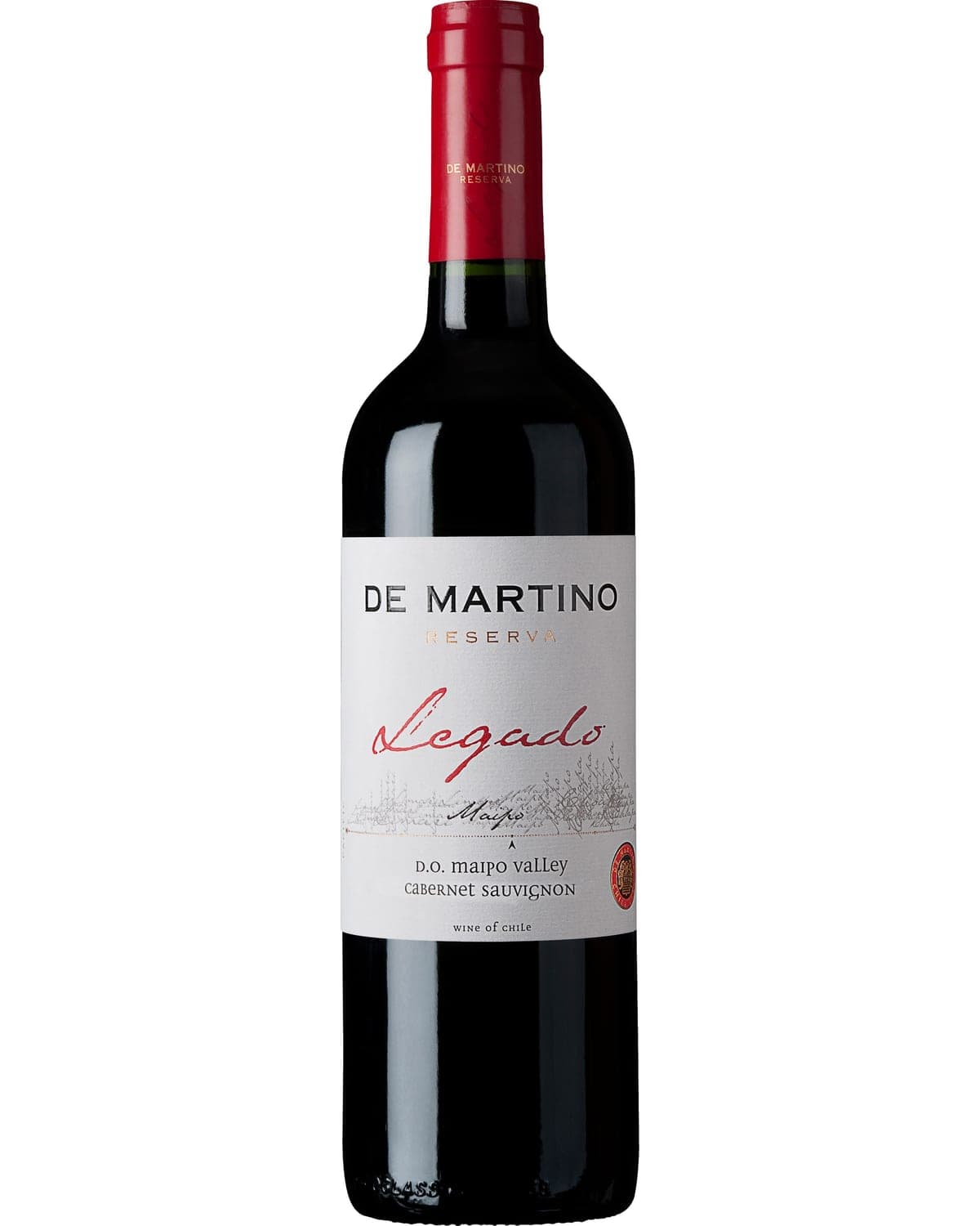 De Martino Legado Cabernet Sauvignon Reserva 2020 Front Label