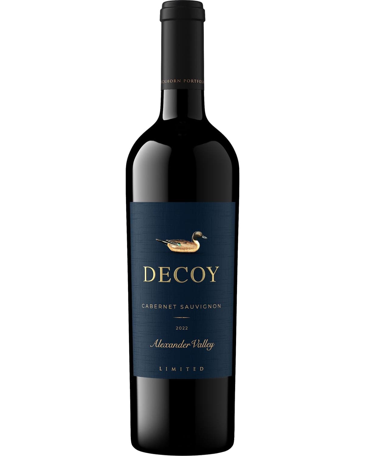 Decoy Limited Alexander Valley Cabernet Sauvignon 2022 Front Label