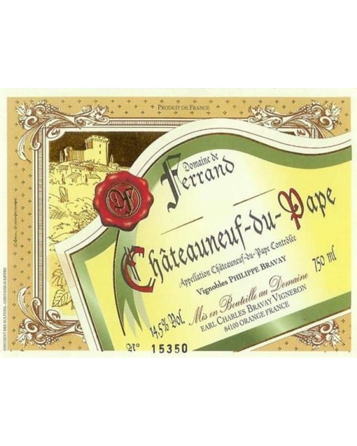 Domaine de Ferrand Châteauneuf-du-Pape Red 2023 | 750ml