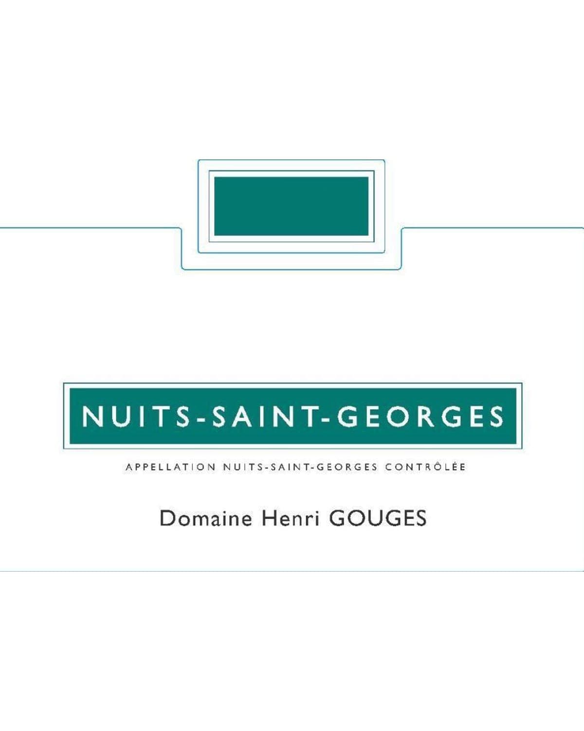 Domaine Henri Gouges Nuits-Saint-Georges 2022 Front Label