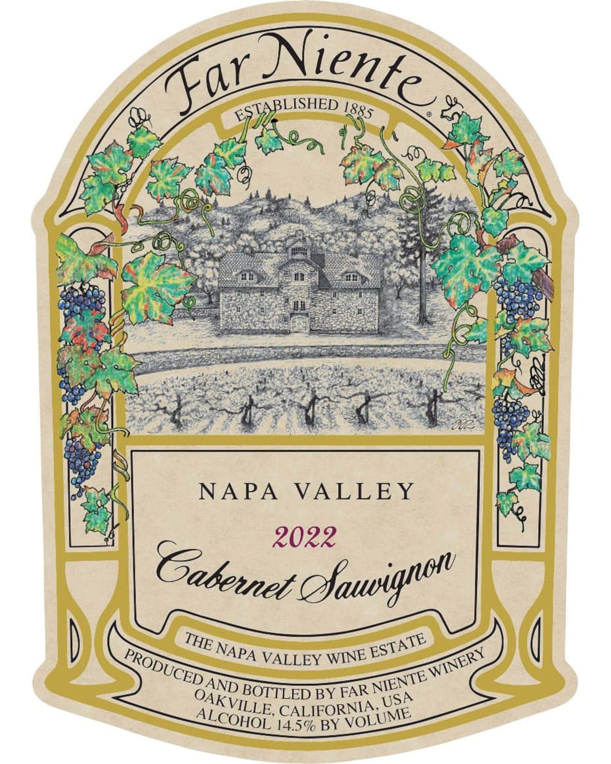 Far Niente Napa Valley Cabernet Sauvignon Red 2022 | 750ml