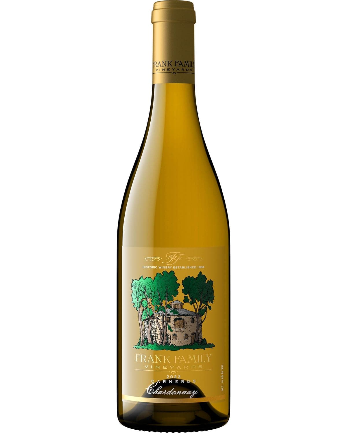 Frank Family Vineyards Chardonnay 2023 Front Label