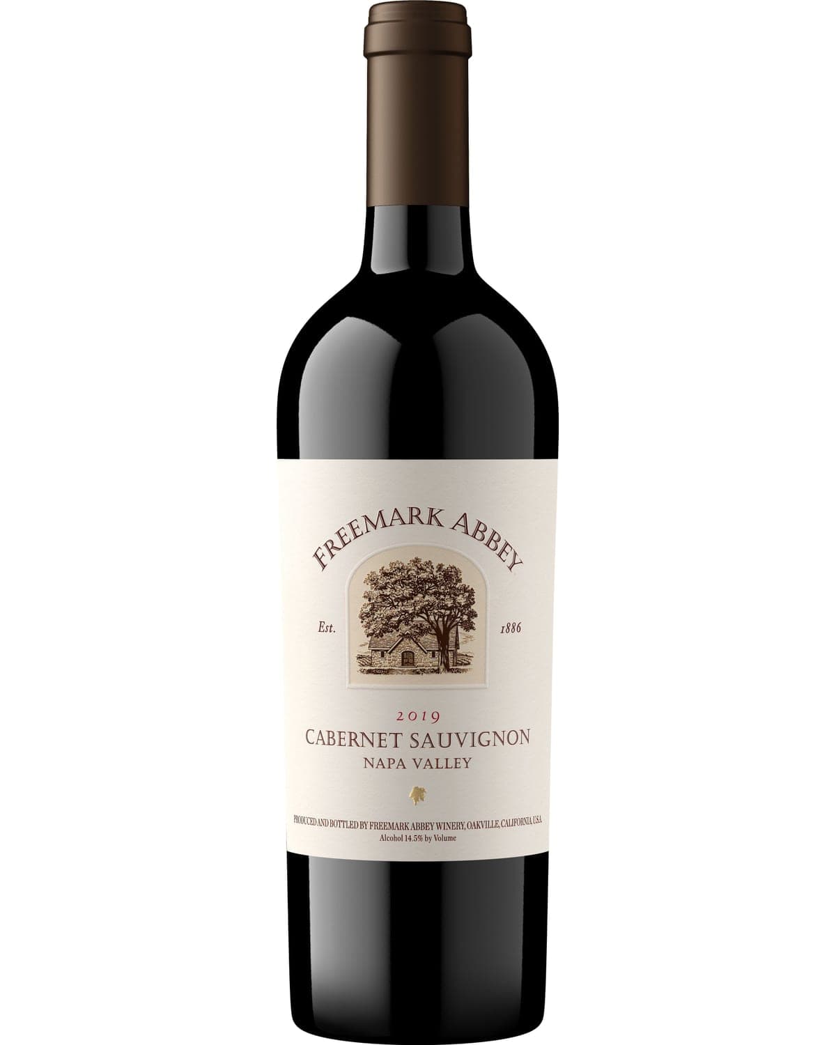 Freemark Abbey Napa Valley Cabernet Sauvignon 2019 Front Bottle Shot