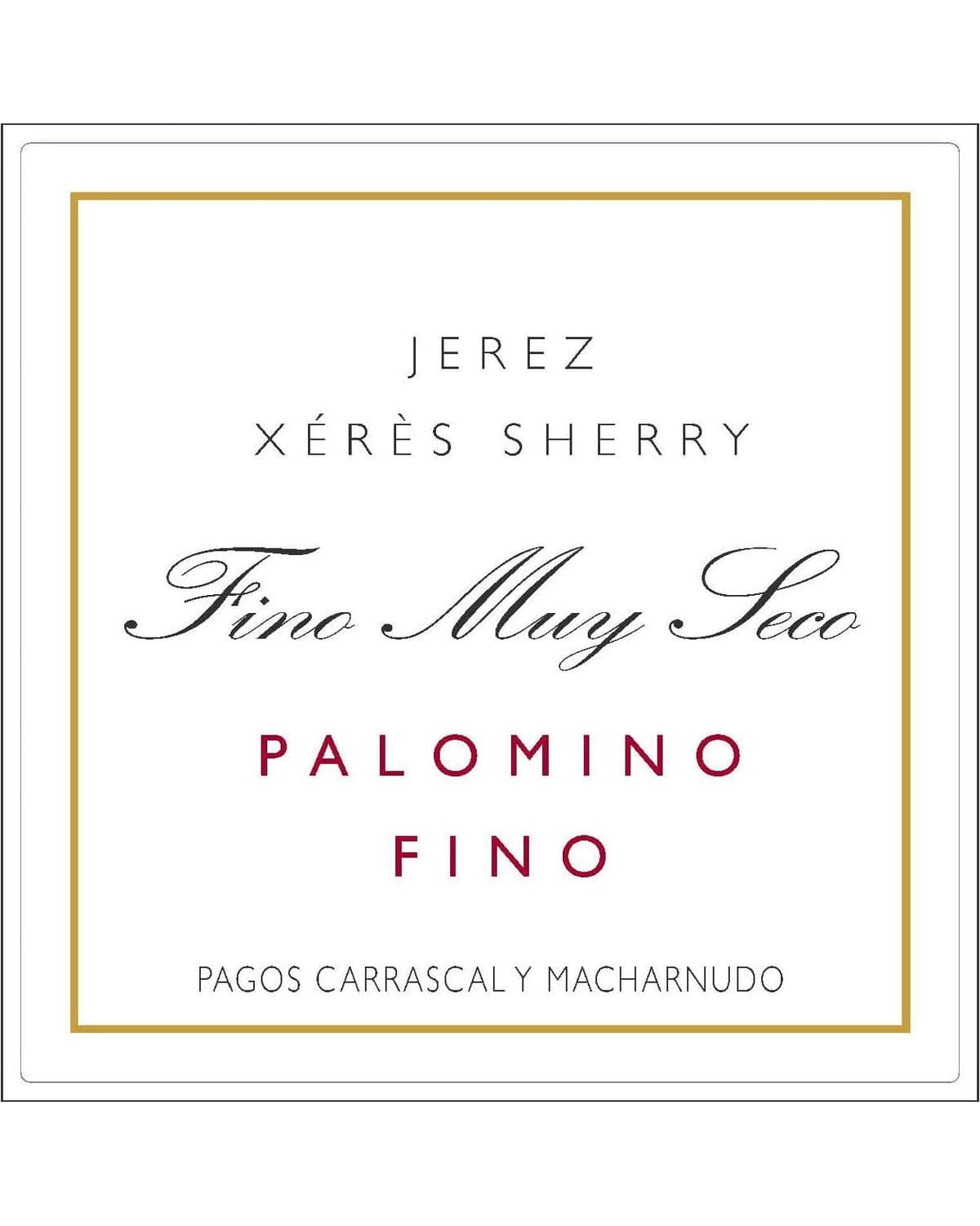 Gonzalez Byass 'Tio Pepe' Palomino Fino Sherry Sherry NV | 750ml