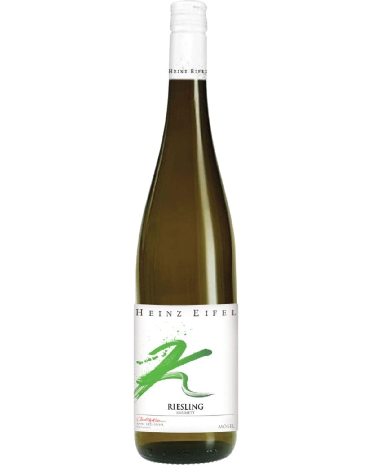 Heinz Eifel Mosel Riesling Kabinett 2022 Front Label