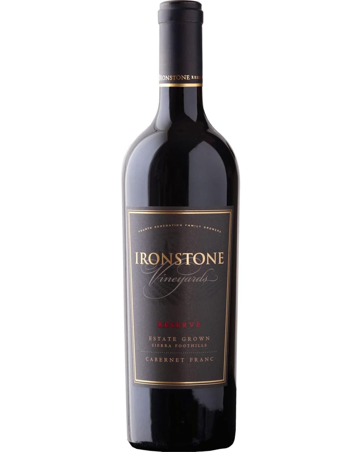 Ironstone Reserve Cabernet Franc 2020 Front Label