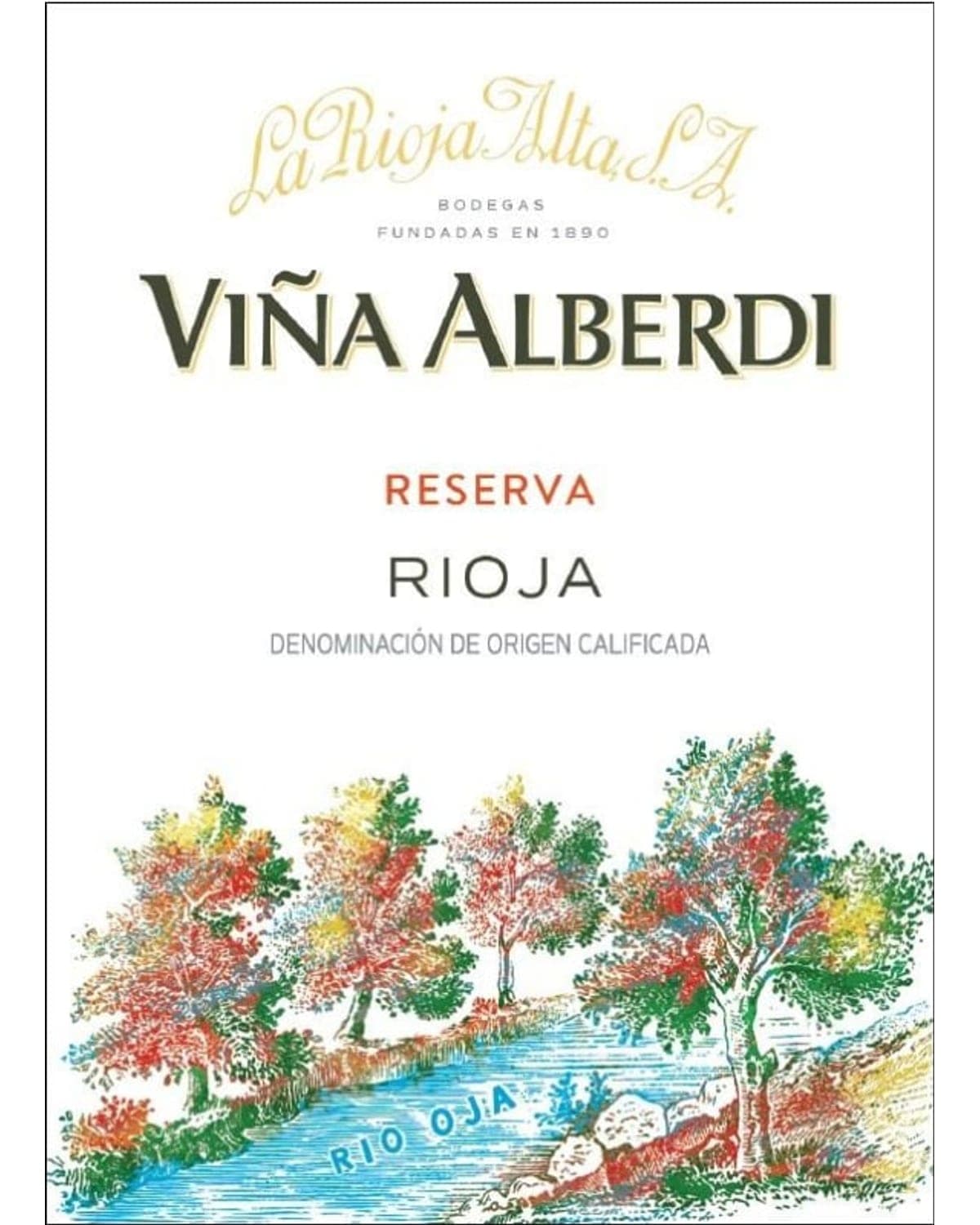 La Rioja Alta Viña Alberdi Reserva Red 2020 | 750ml
