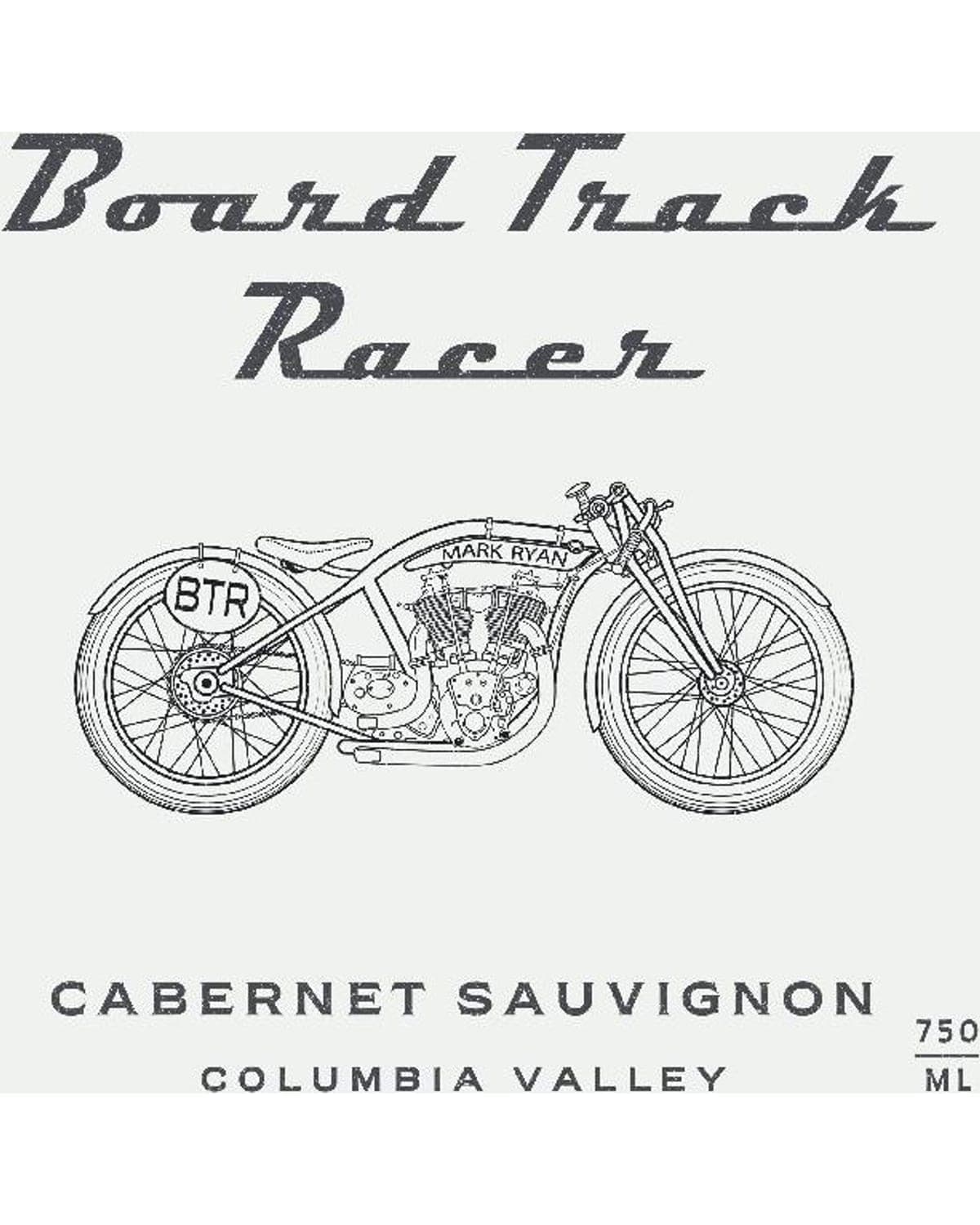 Mark Ryan Board Track Racer Cabernet Sauvignon 2021 Front Label