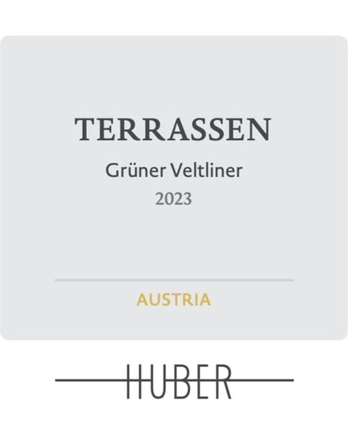 Markus Huber Terrassen Gruner Veltliner White 2023 | 750ml