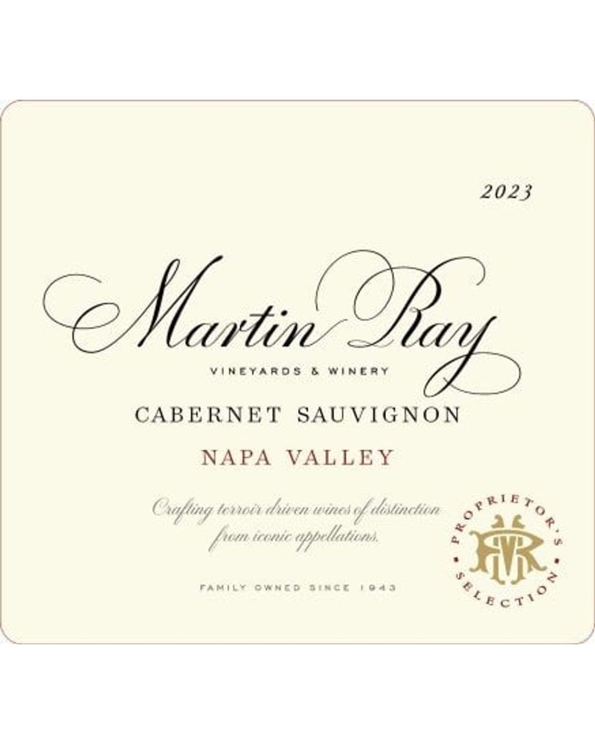 Martin Ray Napa Valley Cabernet Sauvignon Red 2023 | 750ml