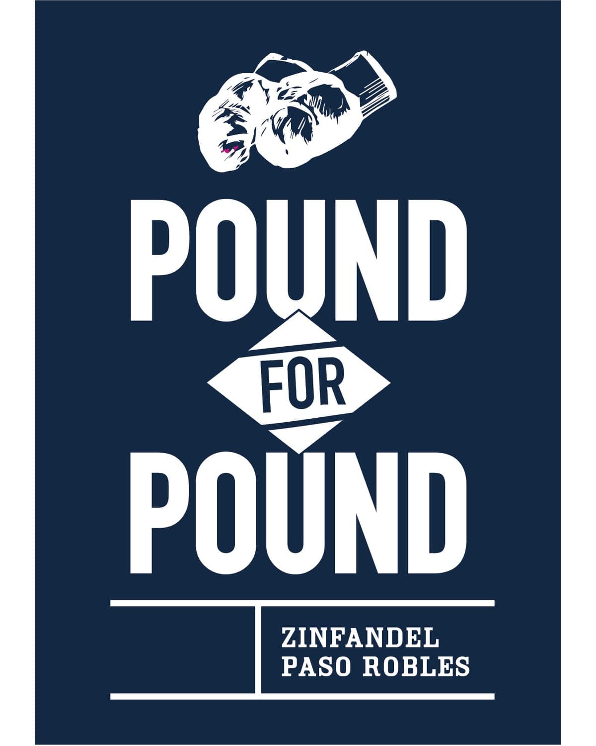 McPrice Myers Pound for Pound Zinfandel 2022 Front Label