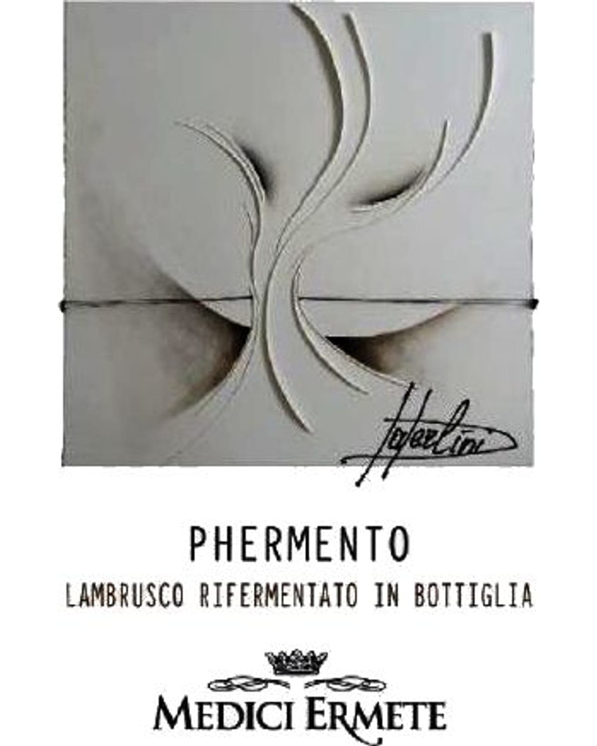 Medici Ermete Phermento Pet-Nat Lambrusco di Sorbara 2022 Front Label