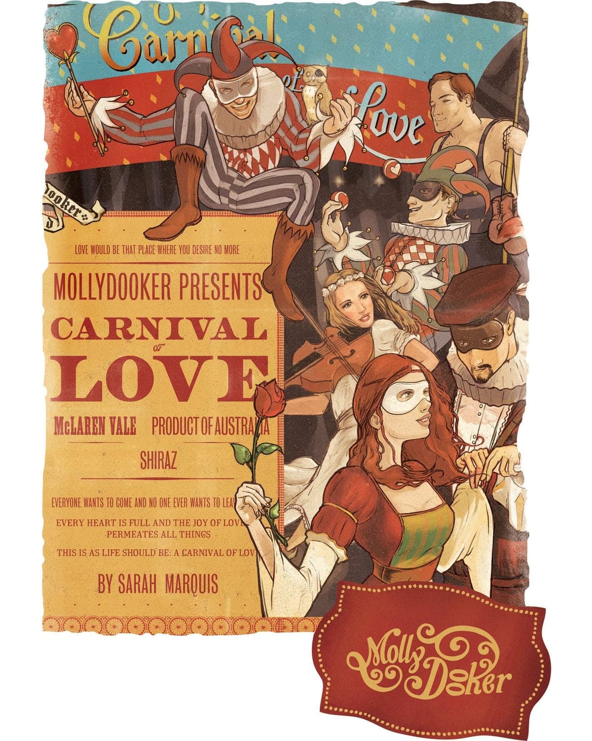 Mollydooker Carnival of Love Shiraz Red 2022 | 750ml
