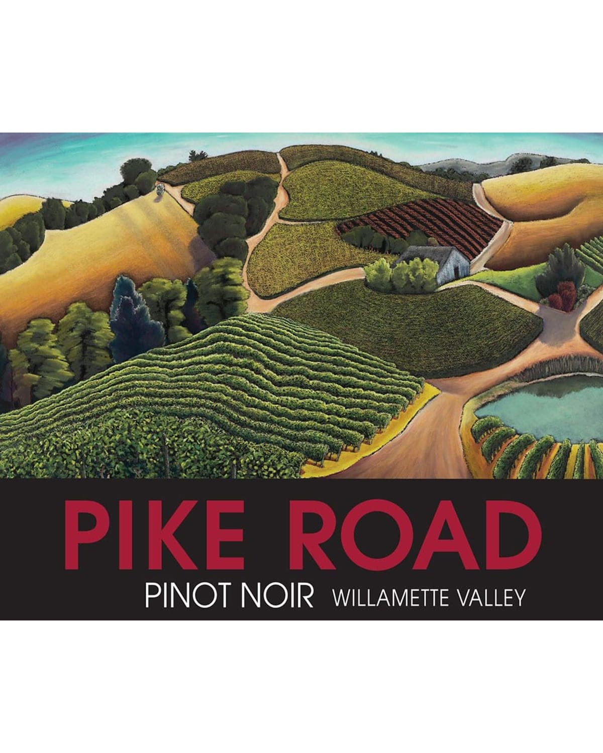 Pike Road Pinot Noir 2023 Front Label