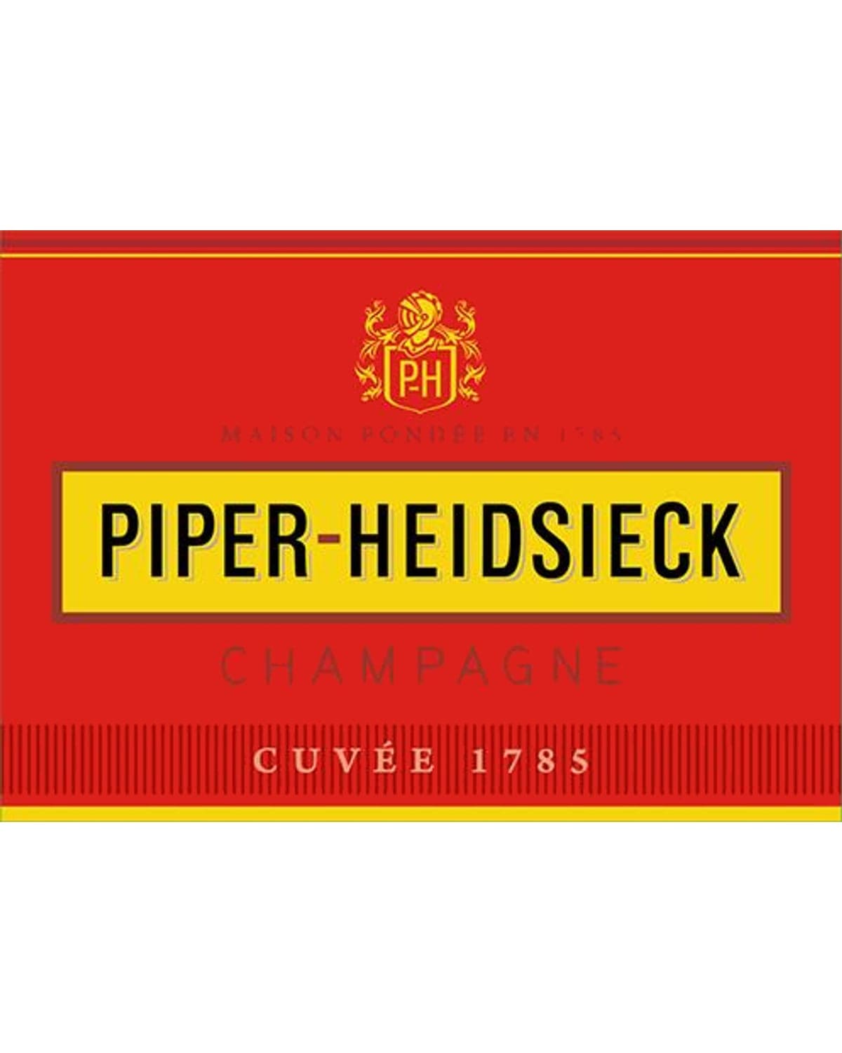 Piper-Heidsieck Cuvee 1785 Front Label