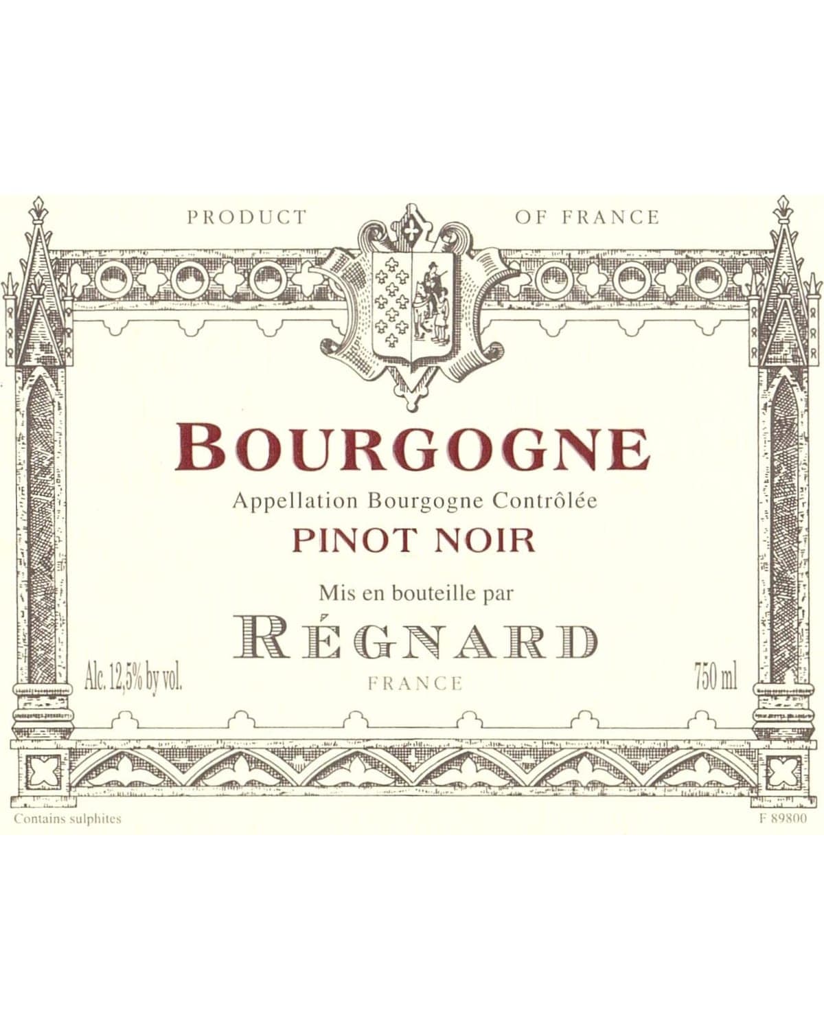 Regnard Bourgogne Pinot Noir Red 2023 | 750ml