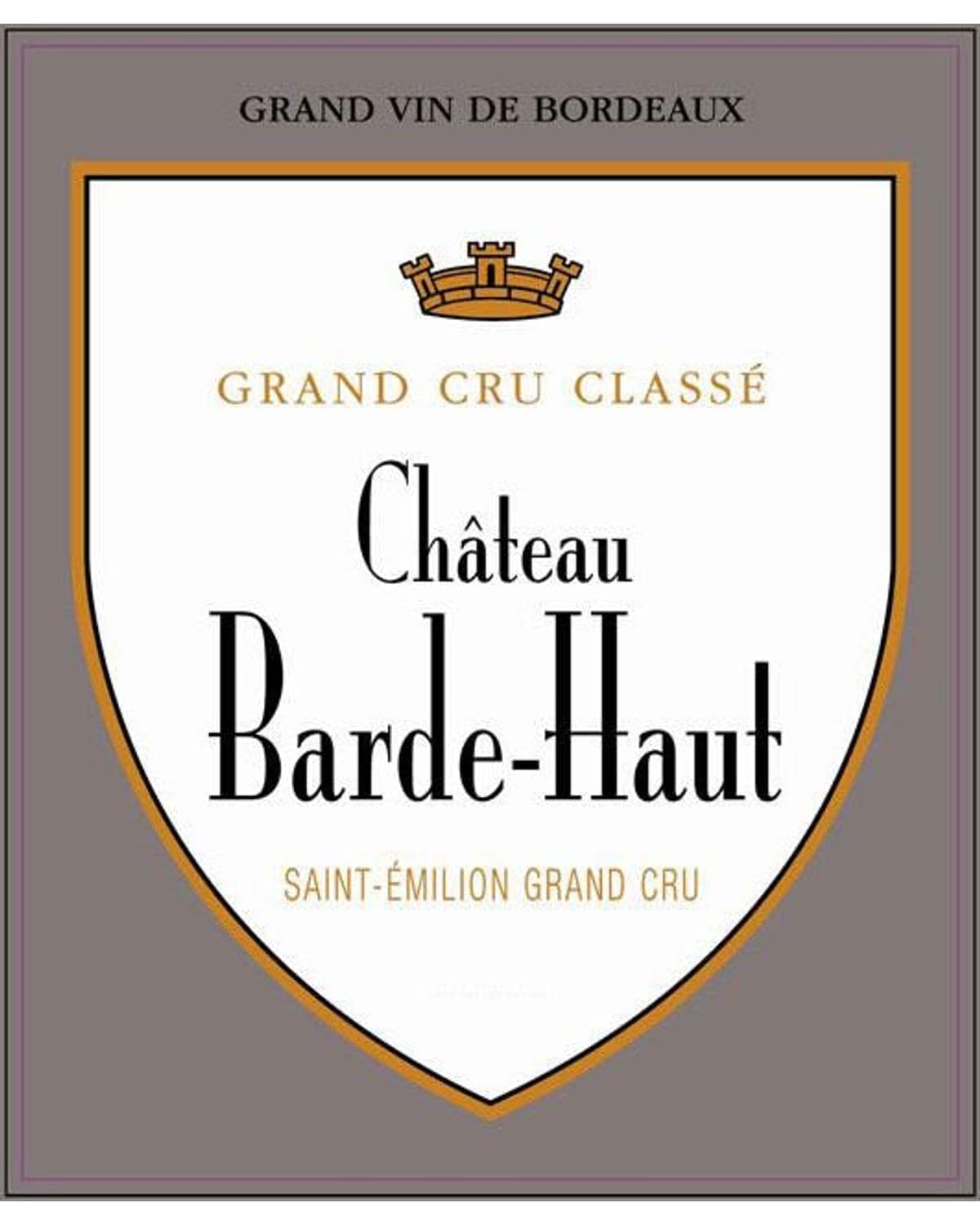 Château Barde-Haut Grand Cru Classé Red 2016 | 750ml