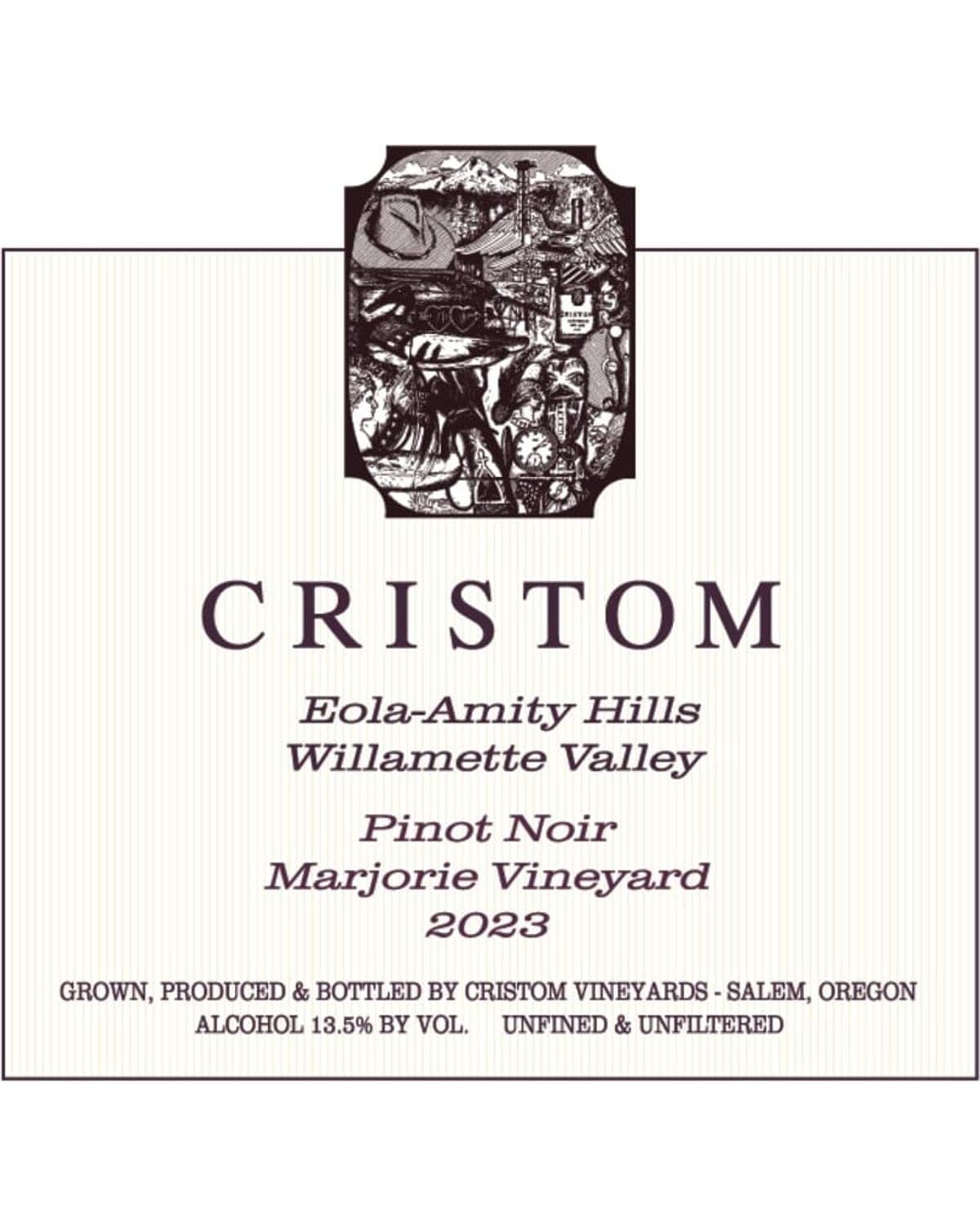 Cristom Marjorie Vineyard Pinot Noir Red 2023 | 750ml