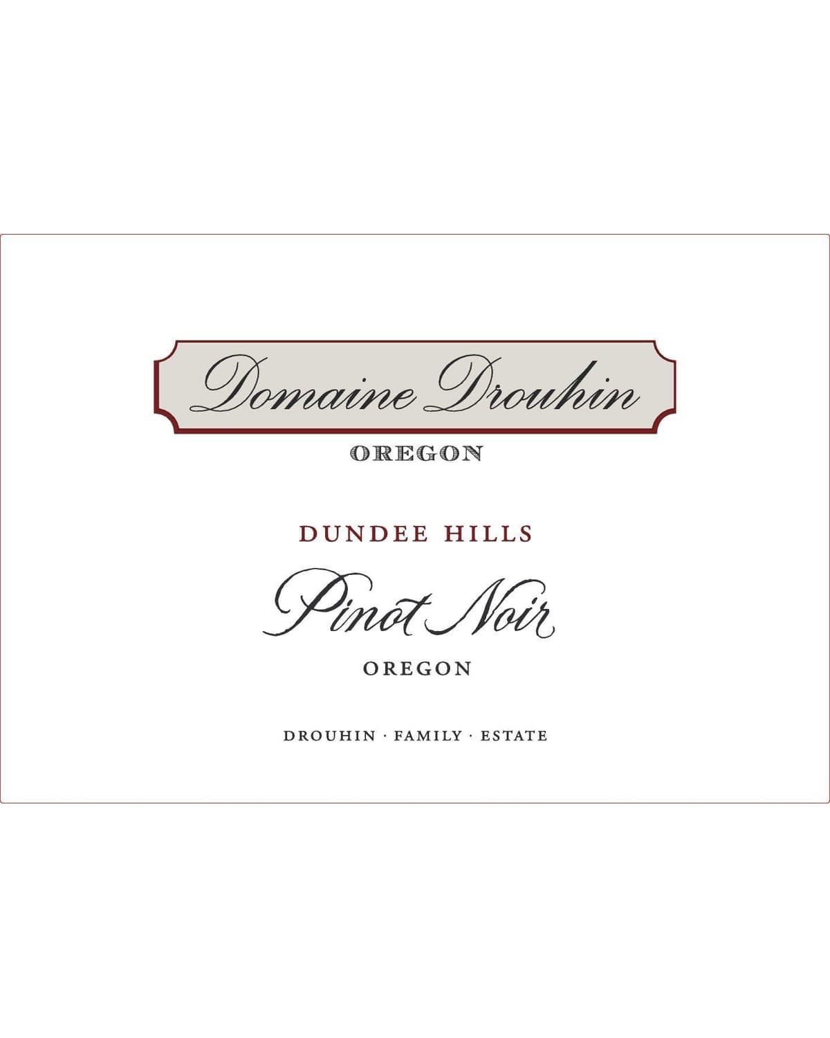 Domaine Drouhin Dundee Hills Pinot Noir Red 2024 | 750ml