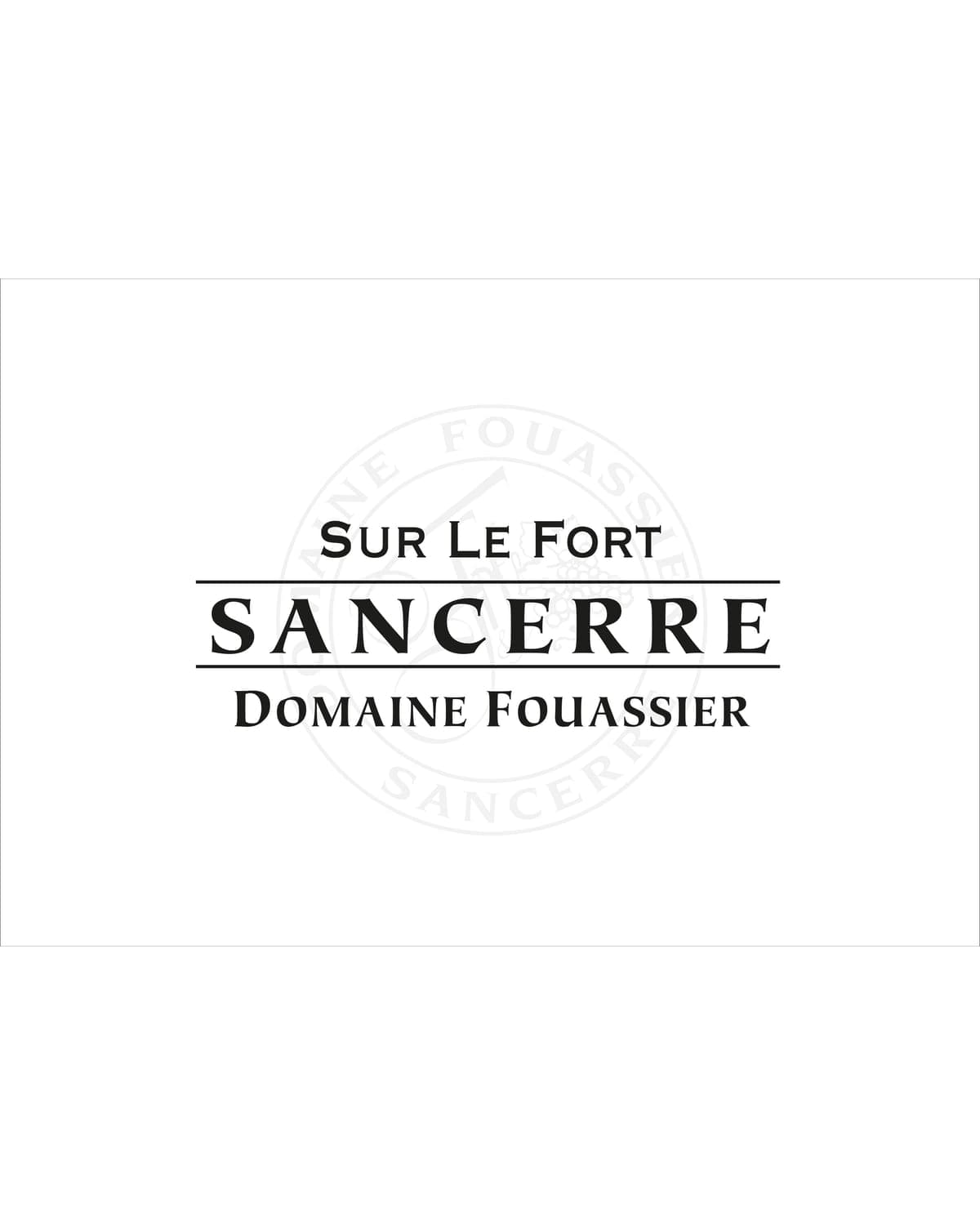 Domaine Fouassier Sancerre Sur le Fort White 2024 | 750ml