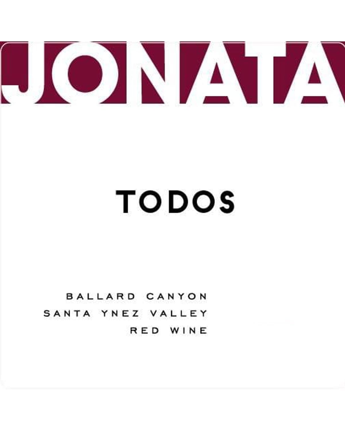 JONATA Todos Vineyard Red Blend Red 2021 | 750ml bottle