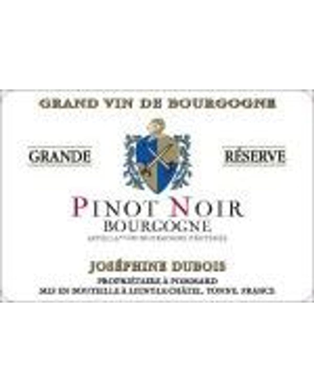 Joséphine Dubois Bourgogne Pinot Noir Grande Réserve Red 2025 | 750ml