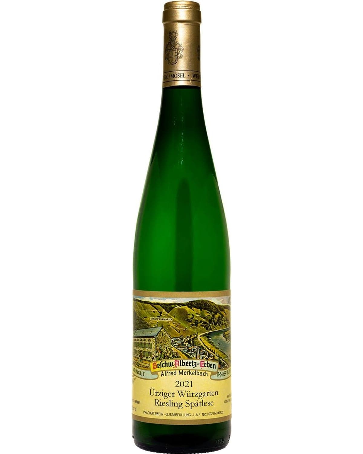 Merkelbach Ürziger Würzgarten Riesling Spätlese White 2021 | 750ml