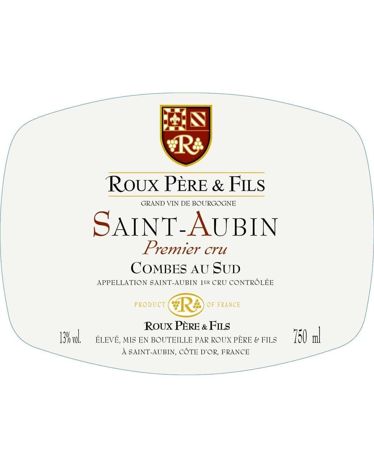 Roux Père & Fils Combes au Sud Saint-Aubin Premier Cru White 2024 | 750ml