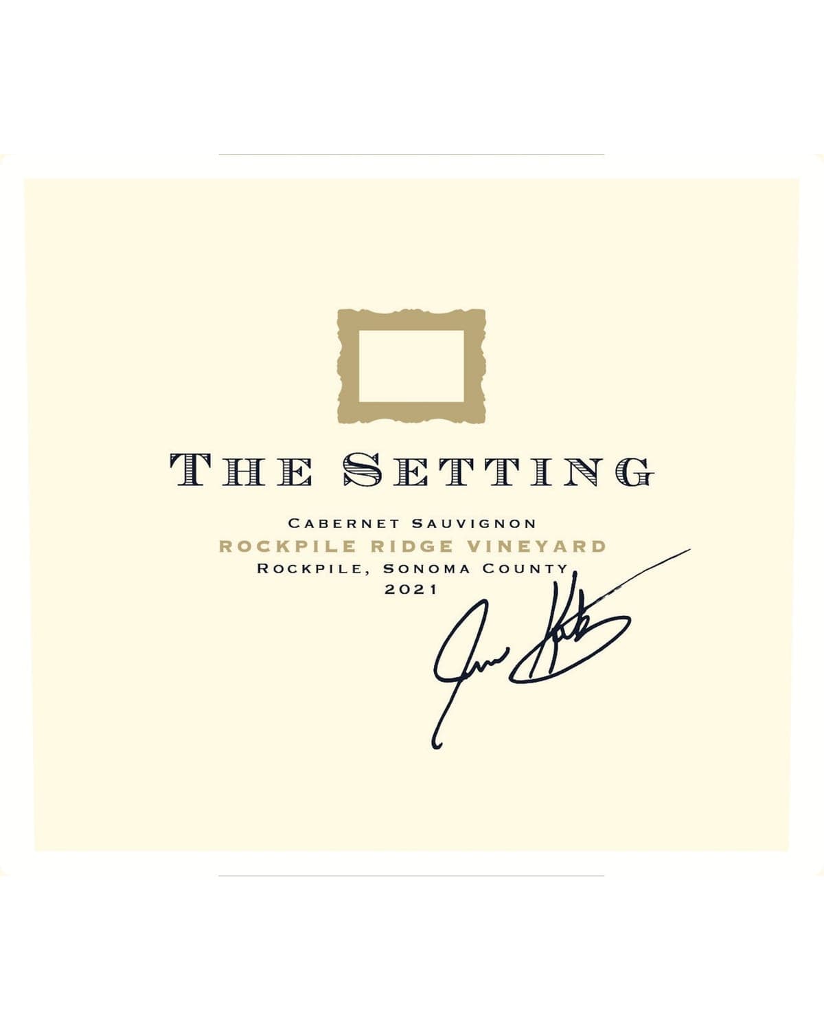 The Setting Rockpile Ridge Vineyard Cabernet Sauvignon Red 2021 | 750ml