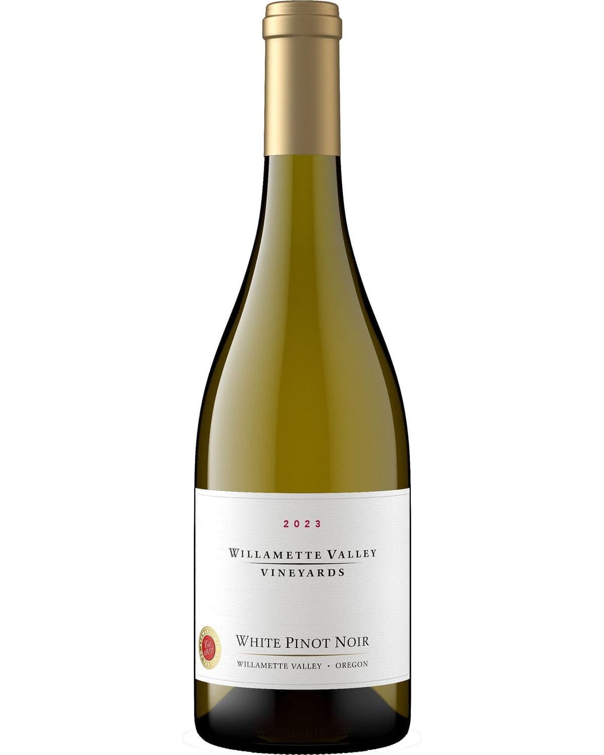 Willamette Valley Vineyards White Pinot Noir 2023 Front Bottle Shot