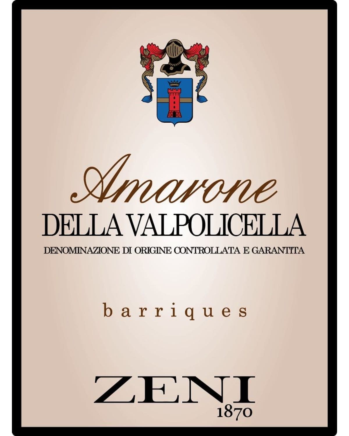 Zeni Amarone della Valpolicella Classico Barriques Red 2018 | 750ml